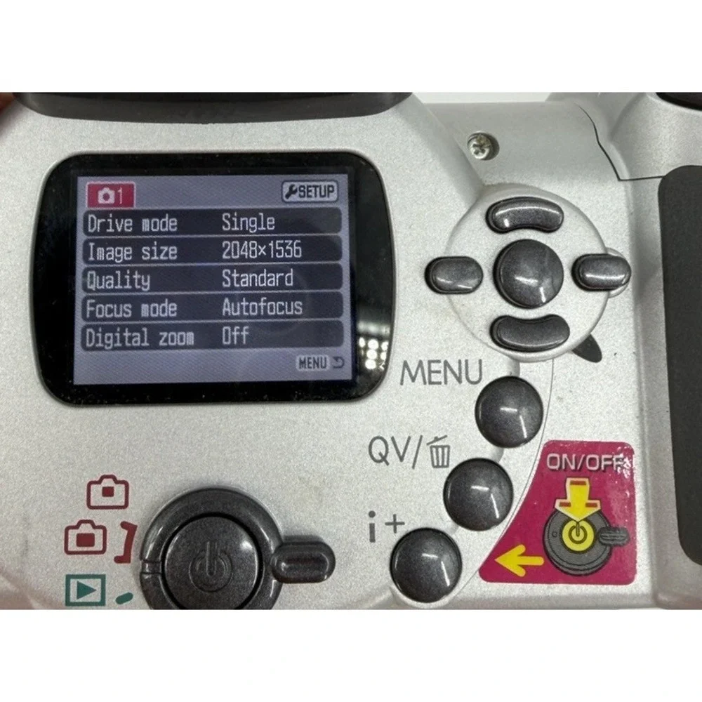 Konica Minolta DiMAGE Z10 3.2MP Digital Camera 8x Zoom Tested Working